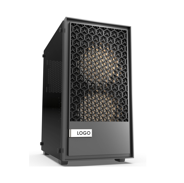 MATXミッドタワーケース,加熱ガラスサイドパネル,240mm AIO & 300mm GPUサポート