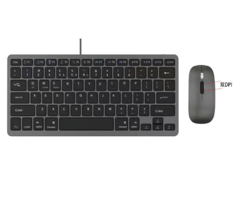 スリムメタルBT デュアルモード コンボ 78キー+ローラーマウス Type-C 再充電可能